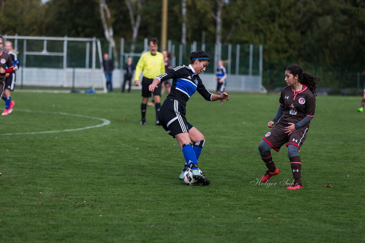 Bild 219 - B-Juniorinnen Hamburger SV - FC St.Pauli : Ergebnis: 1:2